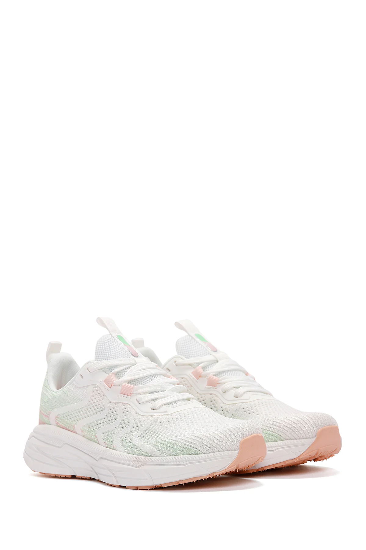 Derimod Zero Kadın Beyaz Bağcıklı Kalın Tabanlı Spor Sneaker - Image 3