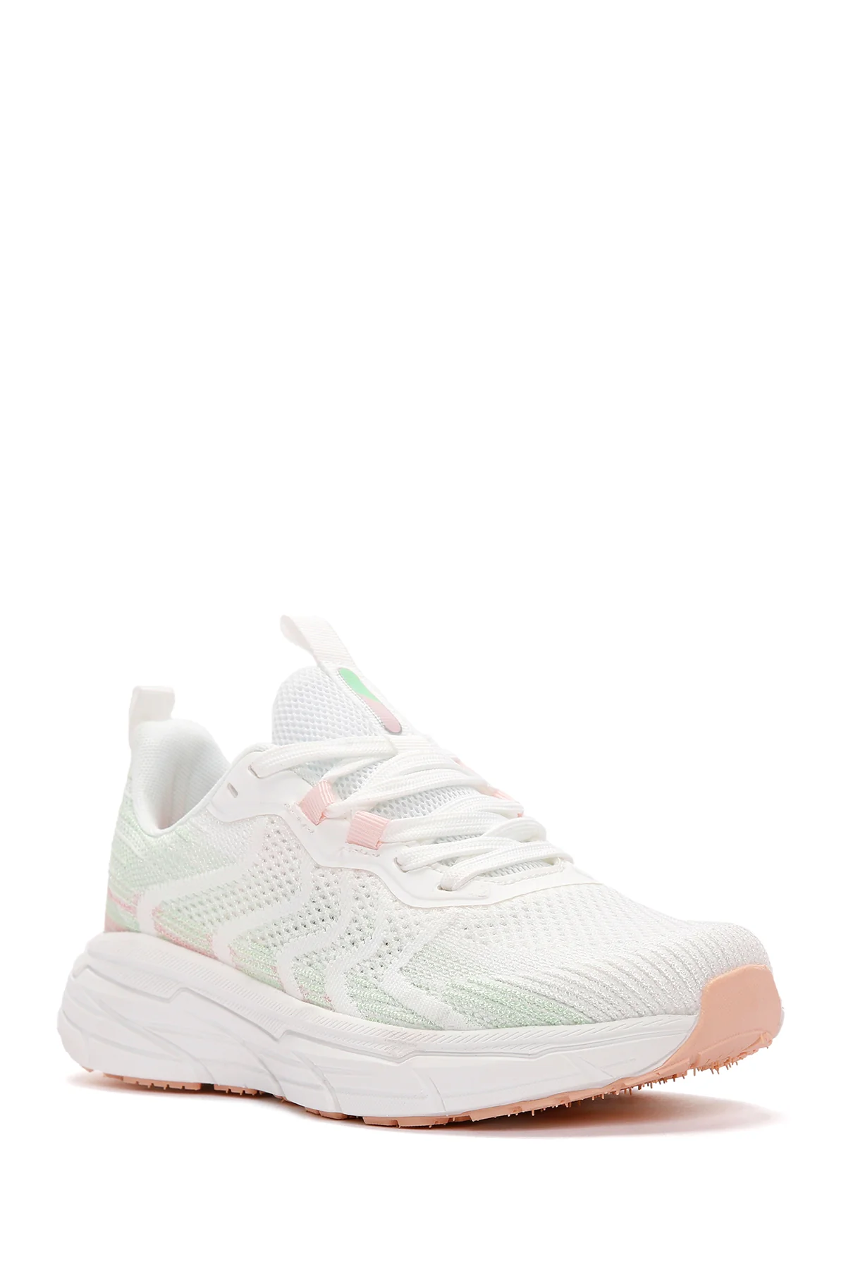 Derimod Zero Kadın Beyaz Bağcıklı Kalın Tabanlı Spor Sneaker - Image 6
