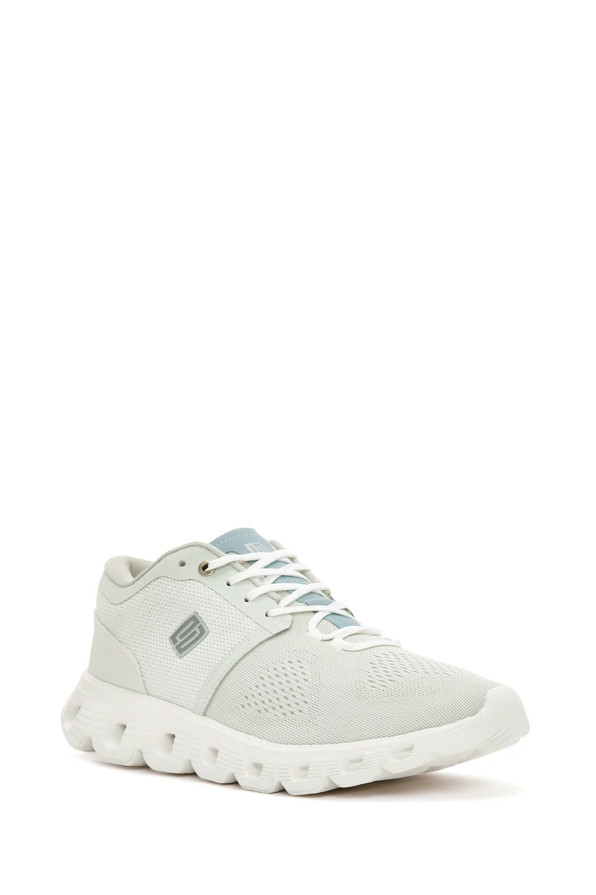 Derimod Zero Kadın Beyaz Bağcıklı Kumaş Sneaker - Image 6