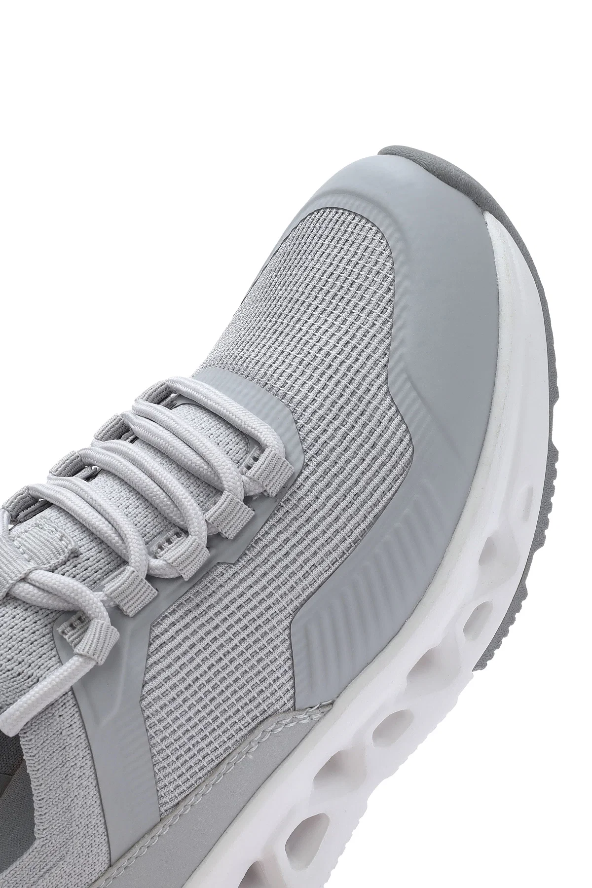 Derimod Zero Kadın Gri Bağcıklı Kumaş Sneaker - Image 10