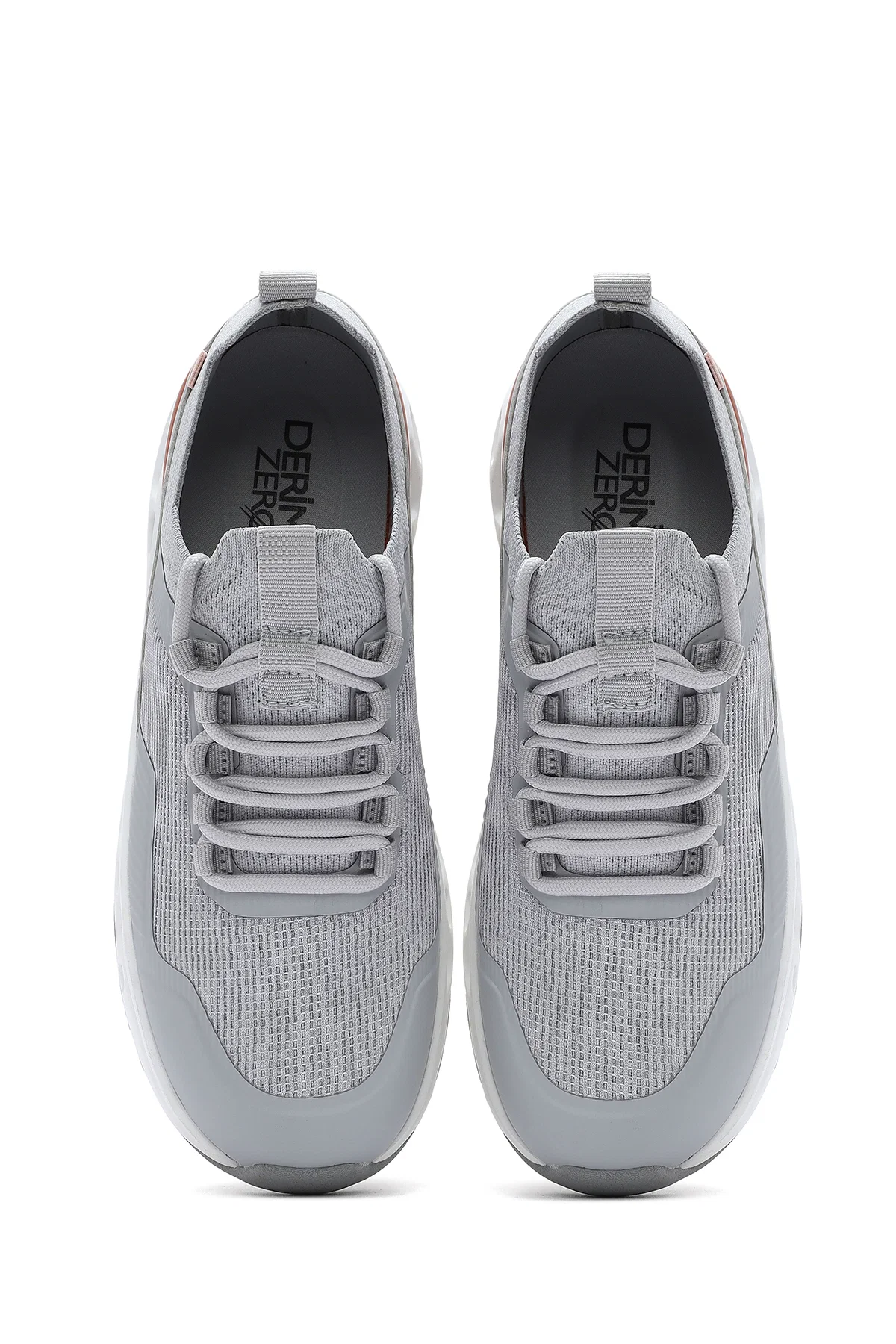 Derimod Zero Kadın Gri Bağcıklı Kumaş Sneaker - Image 7