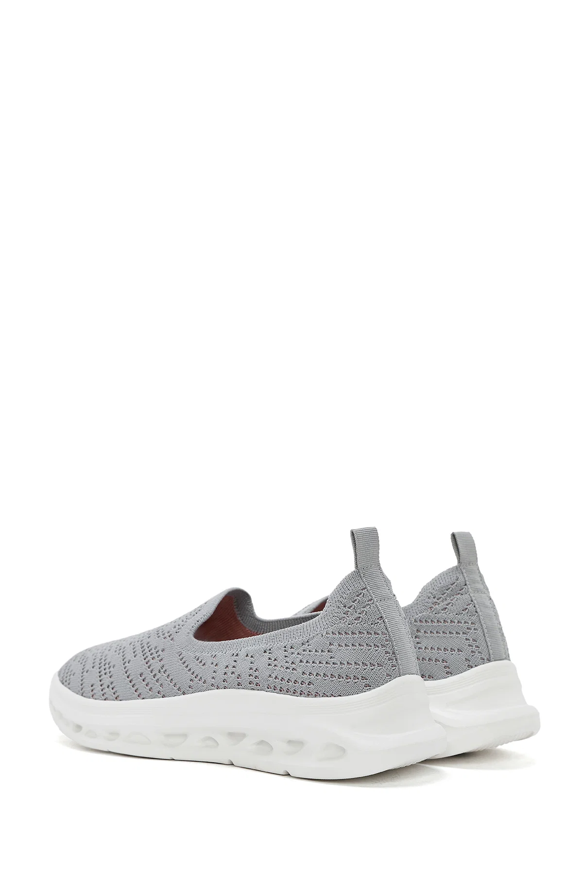 Derimod Zero Kadın Gri Kalın Tabanlı Sneaker - Image 5