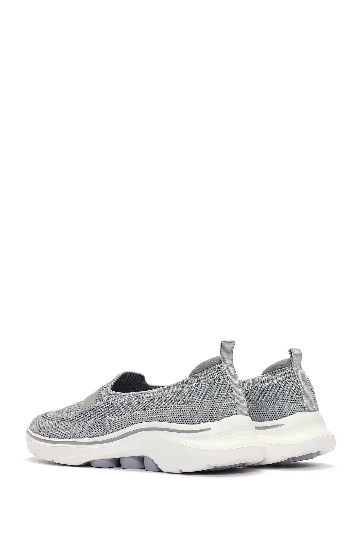 Derimod Zero Kadın Gri Kumaş Kalın Tabanlı Sneaker - Image 5