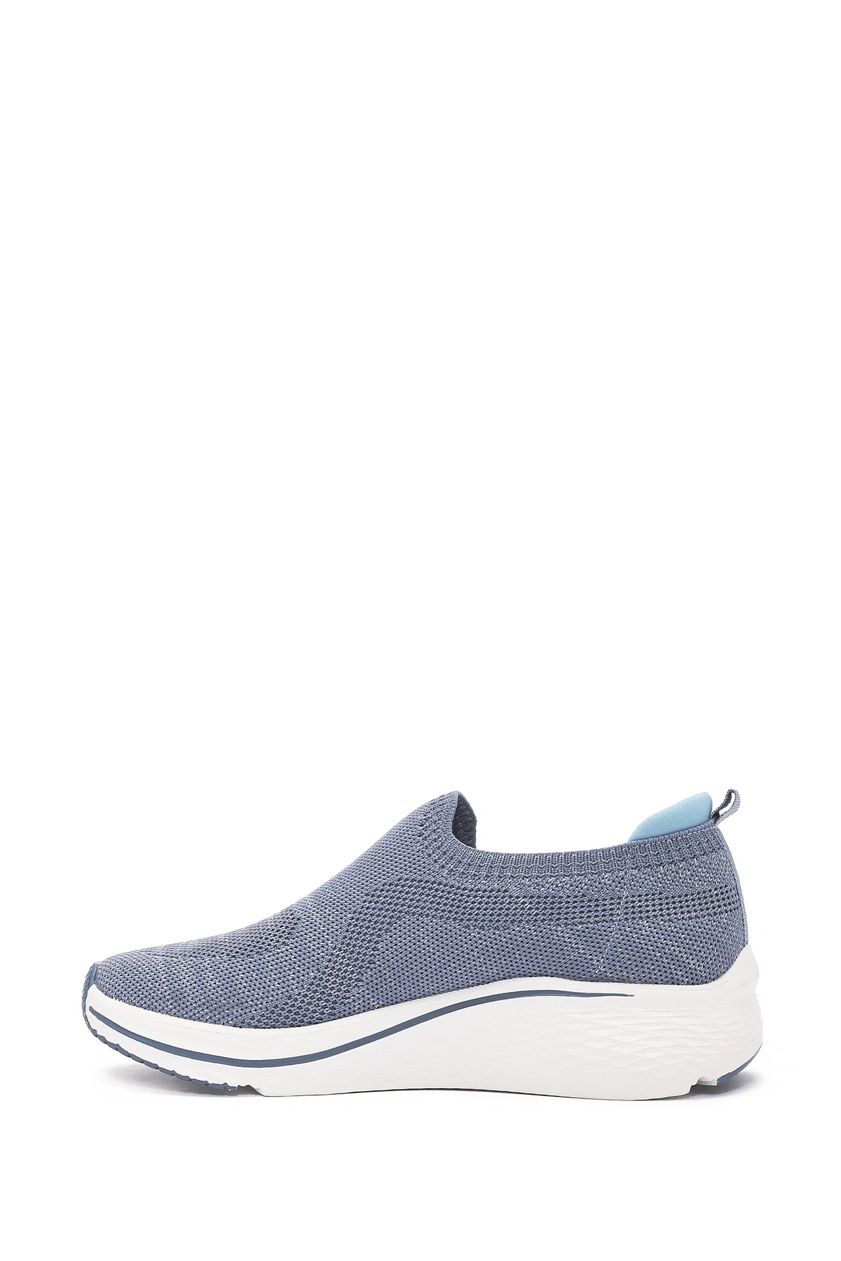 Derimod Zero Kadın Mavi Kalın Tabanlı Kumaş Sneaker - Image 2