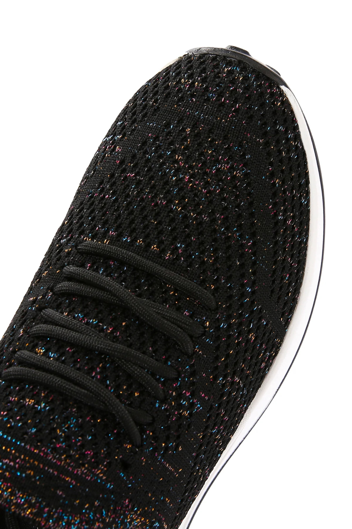 Derimod Zero Kadın Siyah Bağcıklı Kalın Tabanlı Sneaker - Image 10