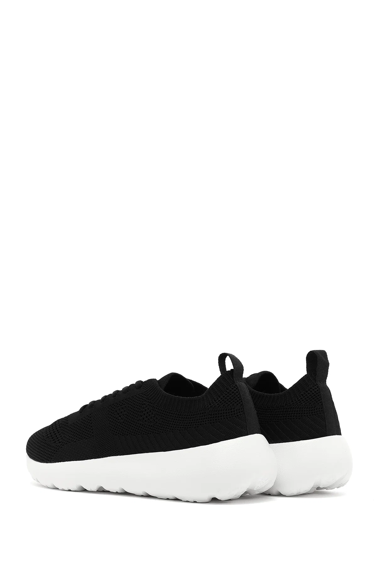 Derimod Zero Kadın Siyah Bağcıklı Kalın Tabanlı Sneaker - Image 5