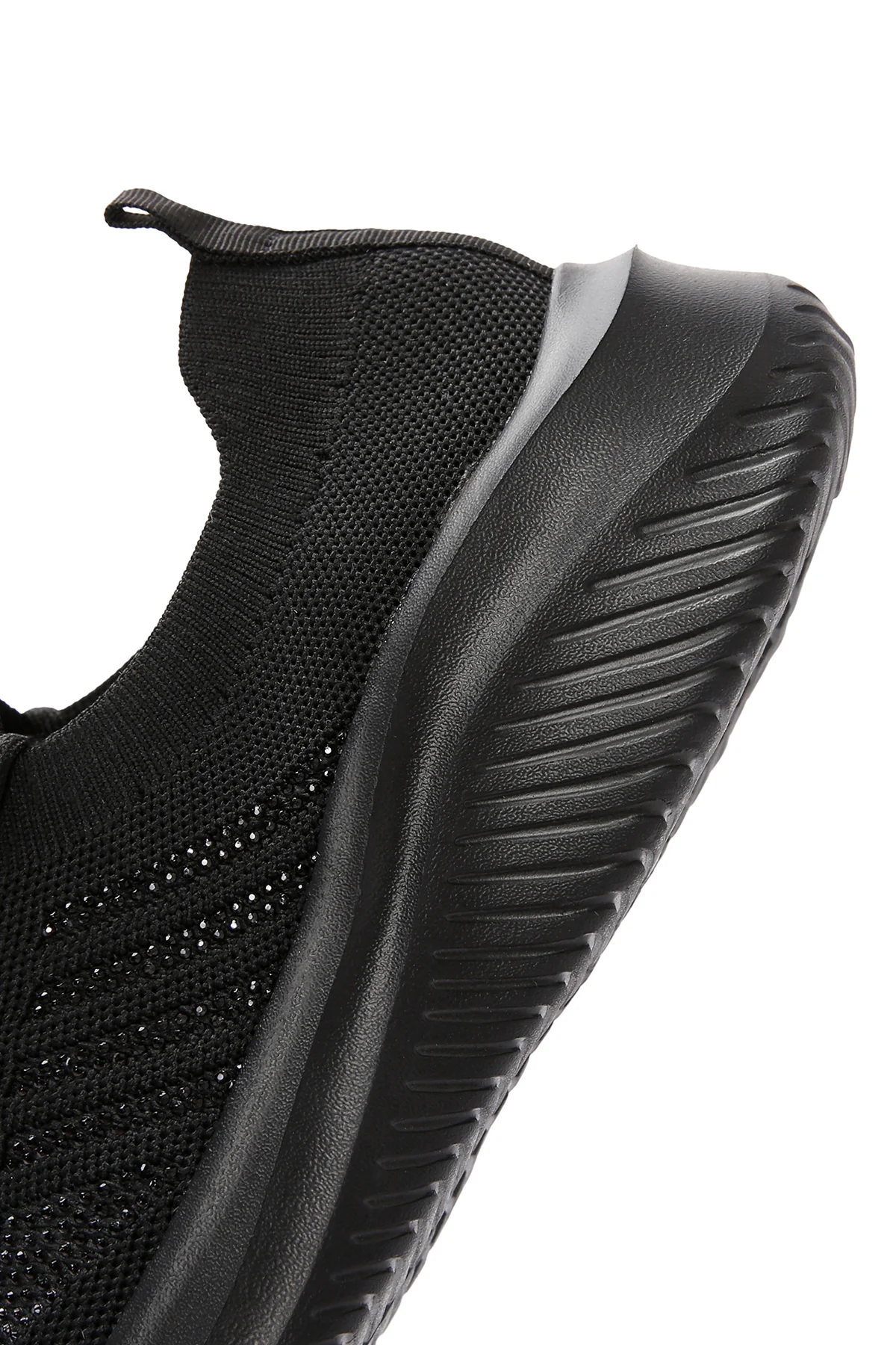 Derimod Zero Kadın Siyah Bağcıklı Kalın Tabanlı Spor Sneaker - Image 8