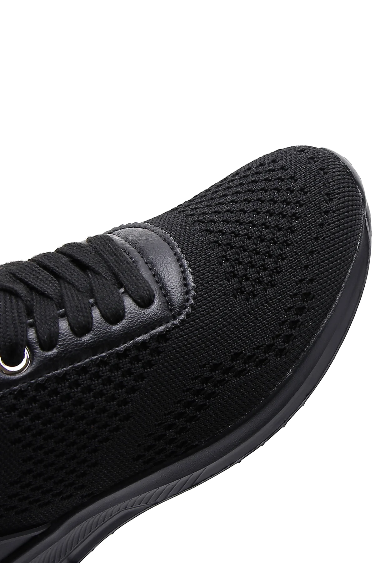 Derimod Zero Kadın Siyah Kalın Tabanlı Sneaker - Image 9