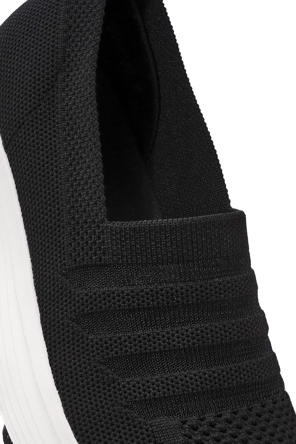 Derimod Zero Kadın Siyah Kumaş Casual Sneaker - Image 9