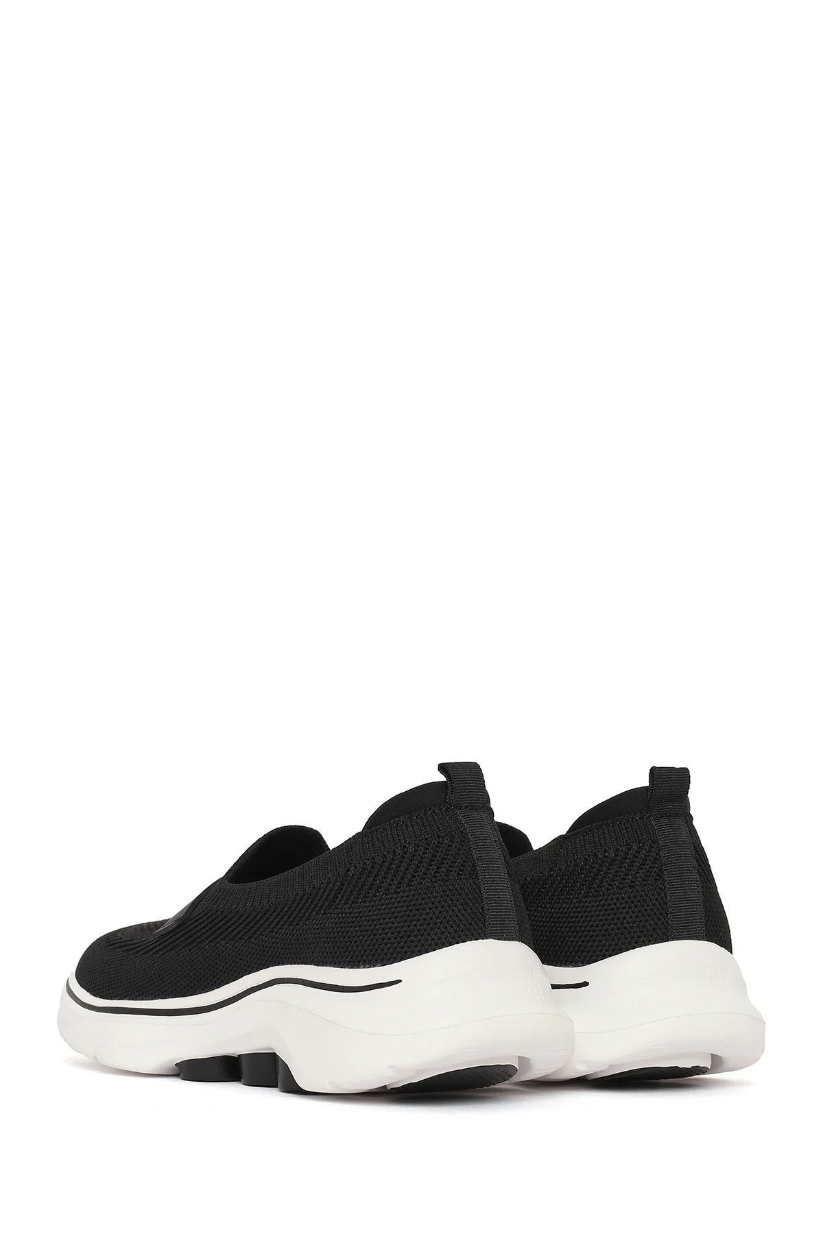 Derimod Zero Kadın Siyah Kumaş Loafer - Image 6