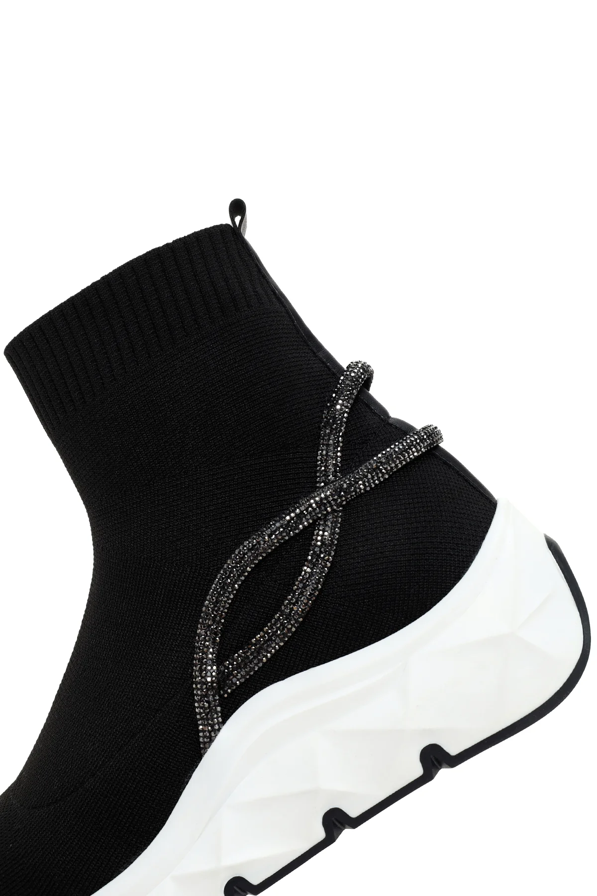Derimod Zero Kadın Siyah Taşlı Bilekli Sneaker - Image 9