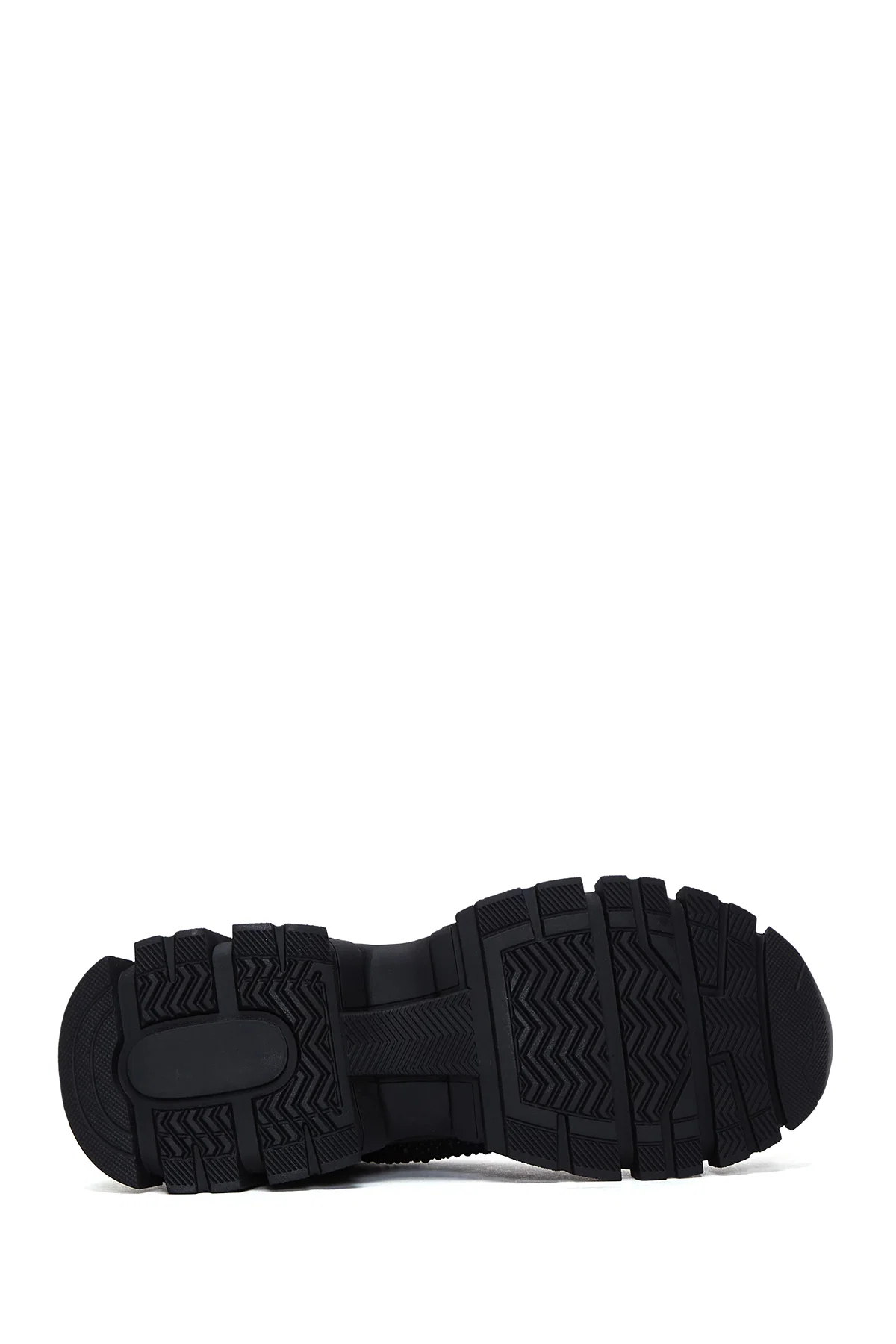 Derimod Zero Kadın Siyah Taşlı Kumaş Sneaker - Image 4