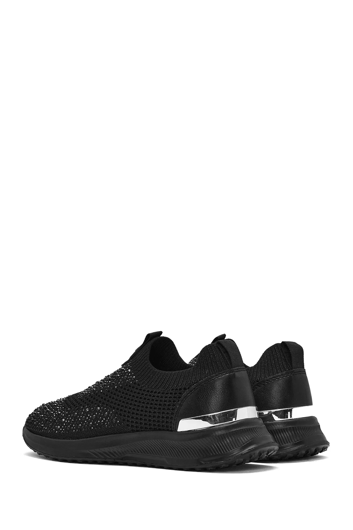 Derimod Zero Kadın Siyah Taşlı Sneaker - Image 5