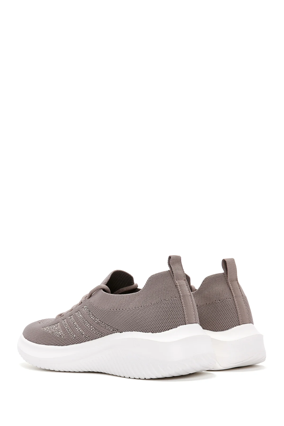 Derimod Zero Kadın Vizon Bağcıklı Kalın Tabanlı Spor Sneaker - Image 5