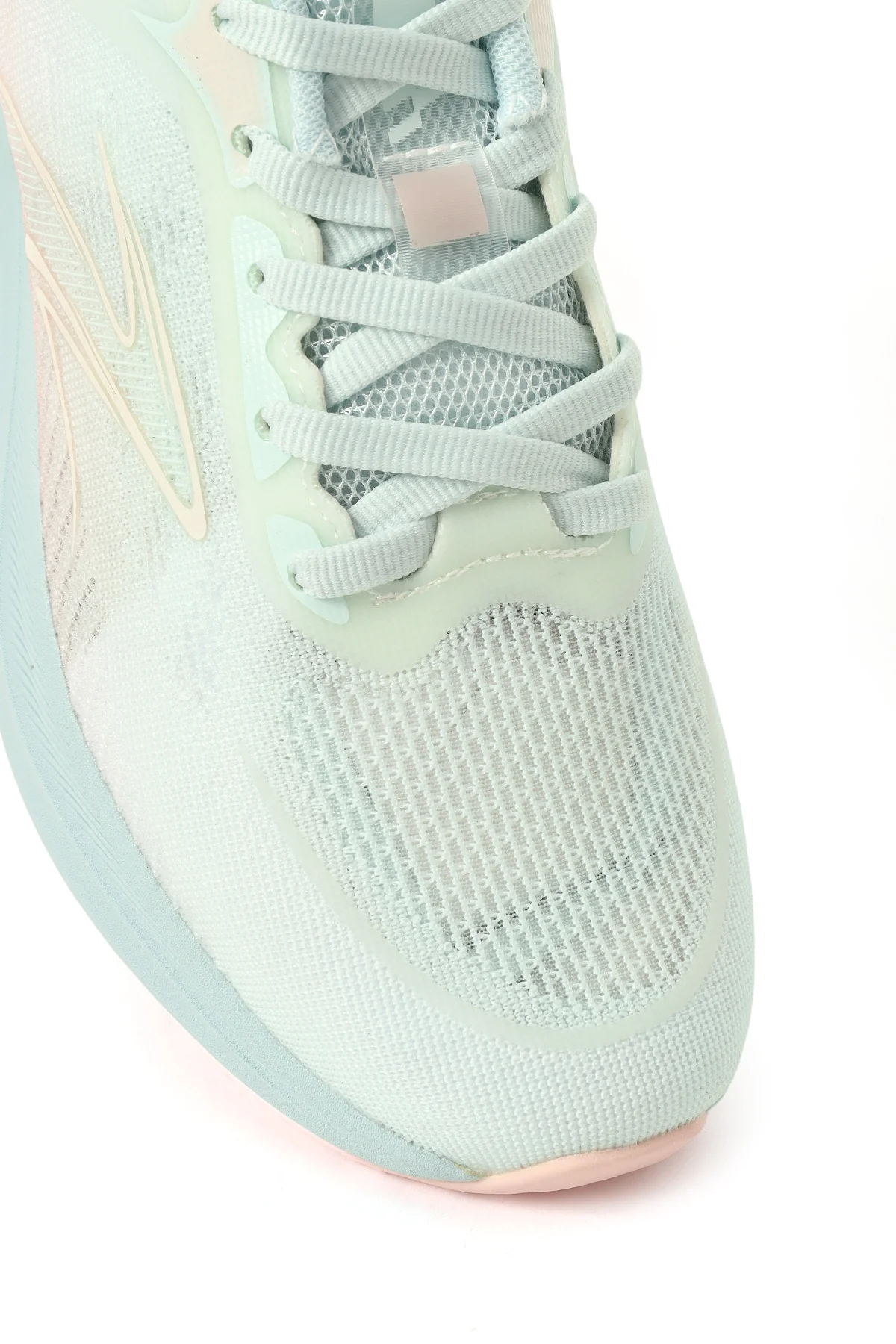 Derimod Zero Kadın Yeşil Bağcıklı Kalın Tabanlı Kumaş Sneaker - Image 9