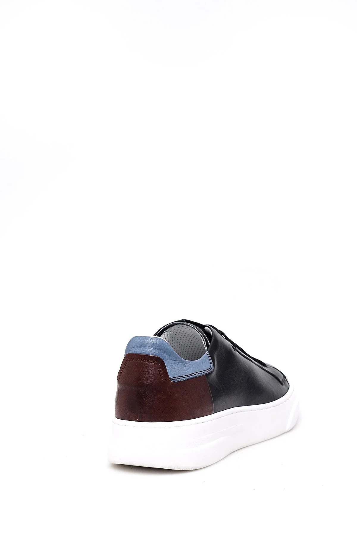 Erkek Arka Detaylı Deri Sneaker - Image 5