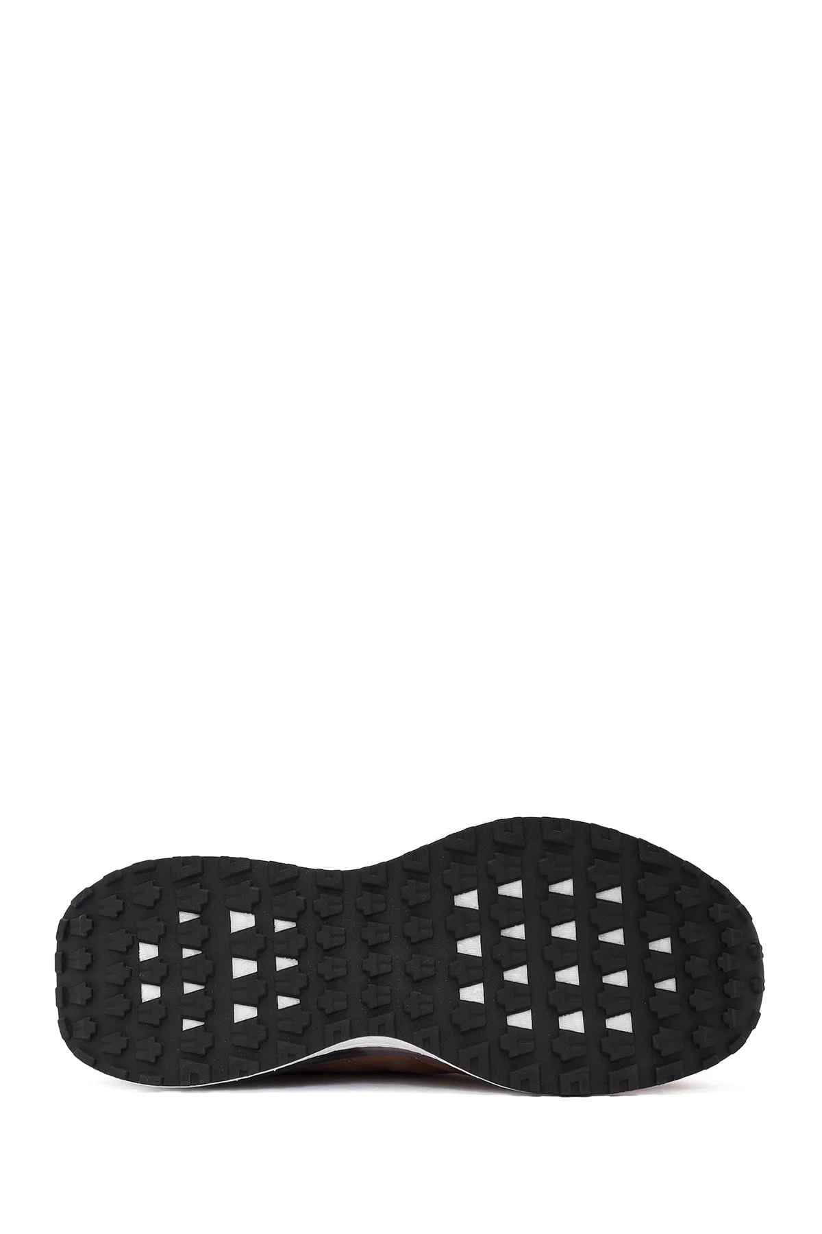 Erkek Bej Bağcıklı Nubuk Deri Sneaker - Image 4