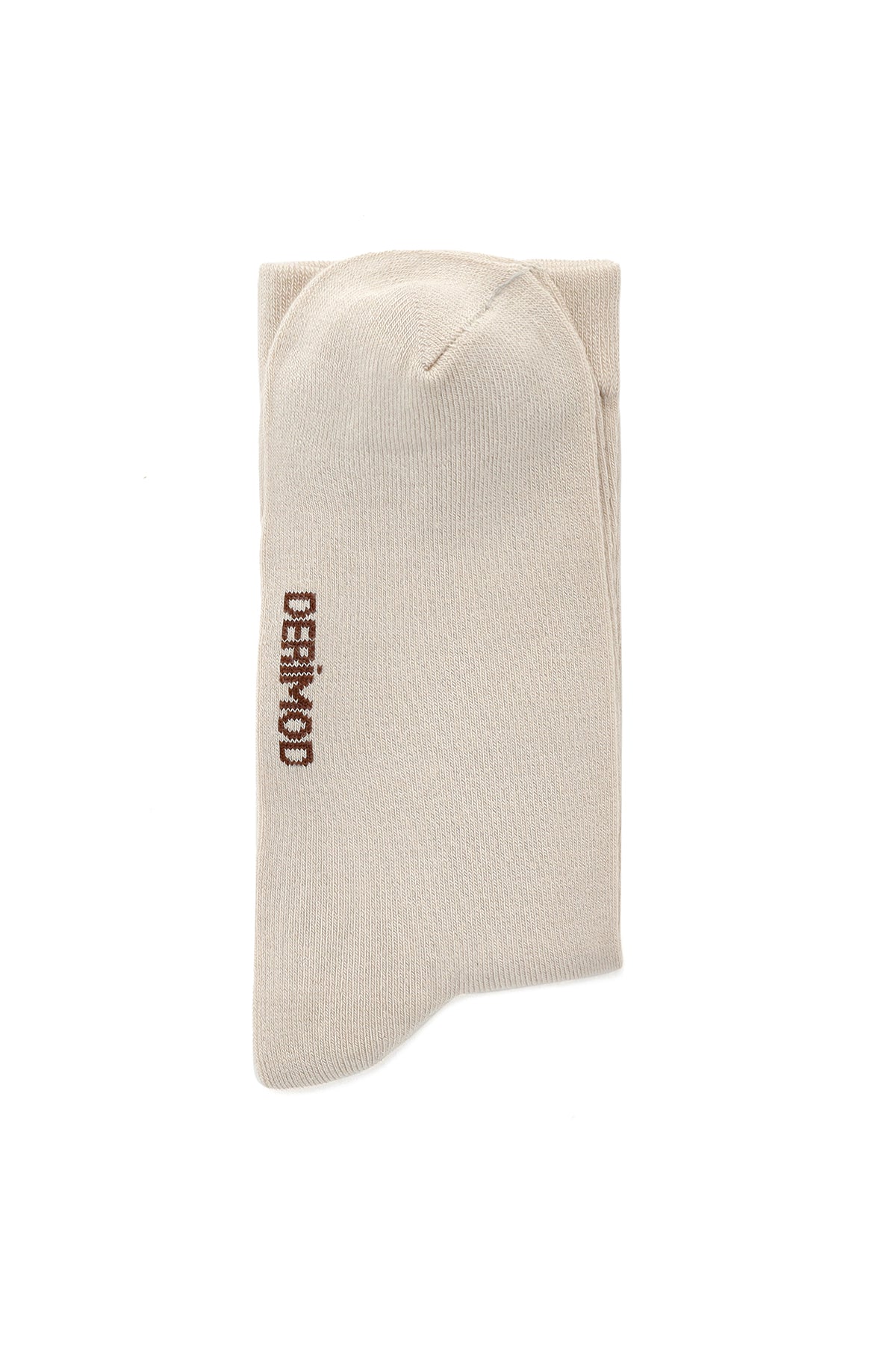 Erkek Bej Bambu Çorap - Image 3