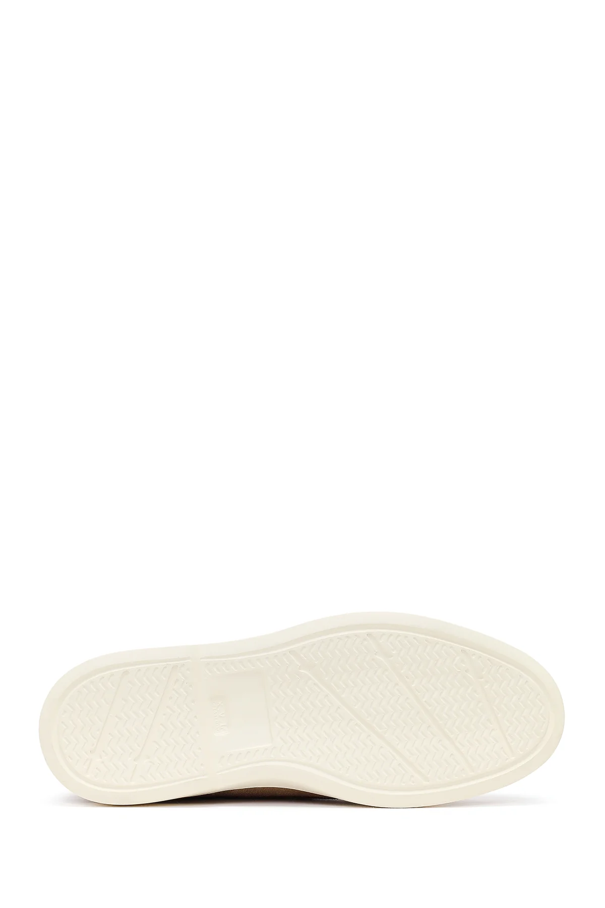 Erkek Bej Süet Deri Casual Loafer - Image 5