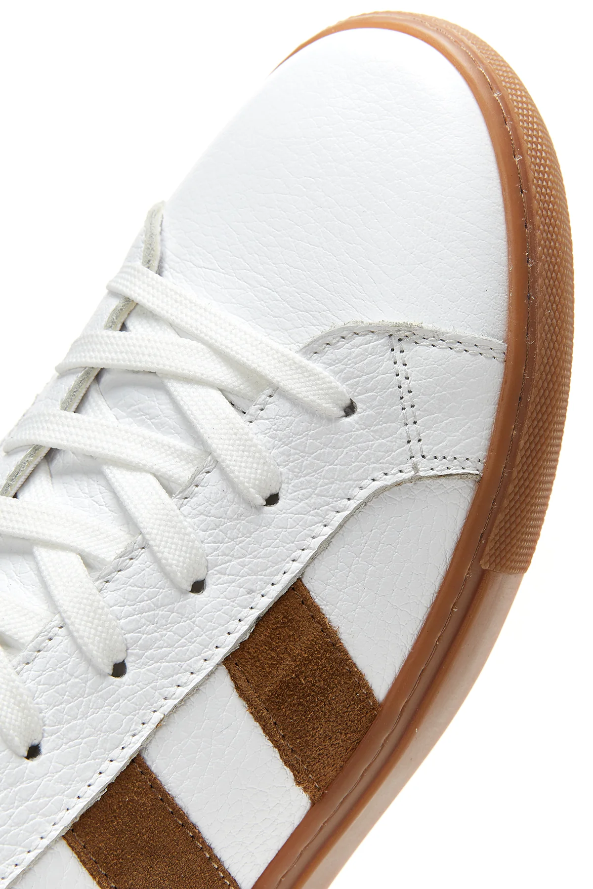 Erkek Beyaz Deri Sneaker - Image 6