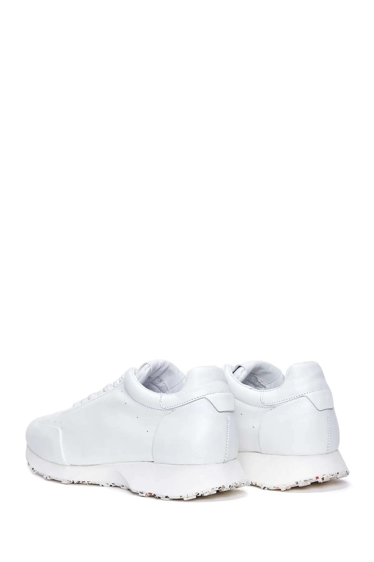 Erkek Beyaz Deri Sneaker - Image 5