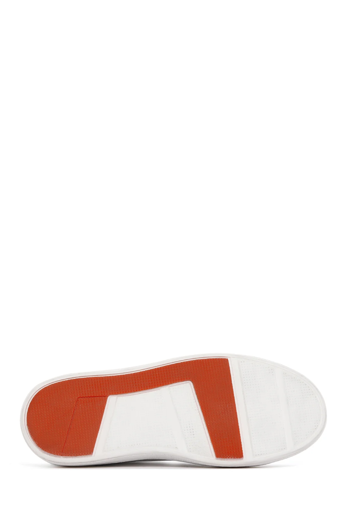 Erkek Beyaz Deri Sneaker - Image 4