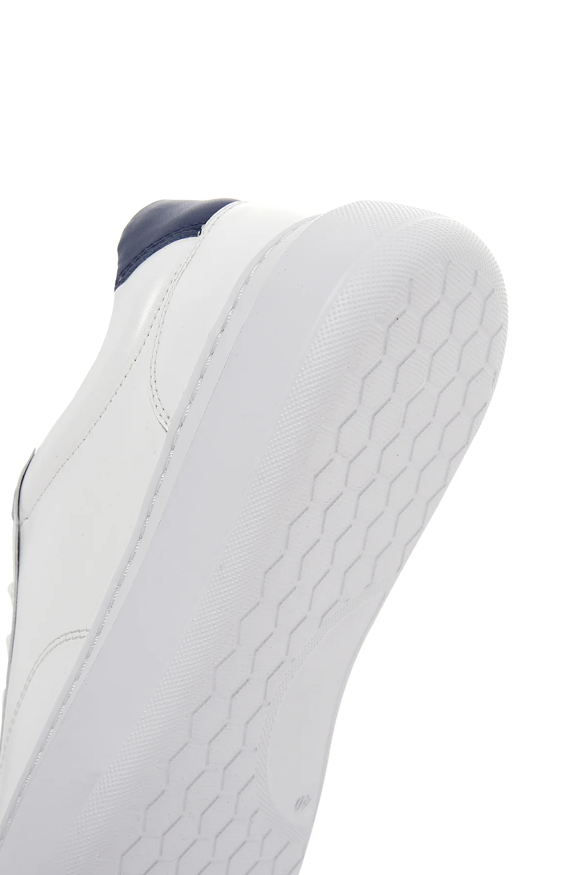 Erkek Beyaz Deri Sneaker - Image 8