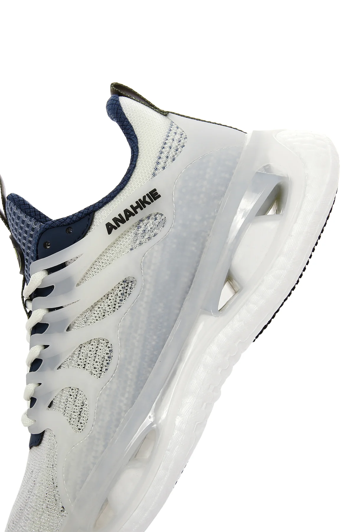 Erkek Beyaz Kalın Tabanlı Sneaker - Image 7
