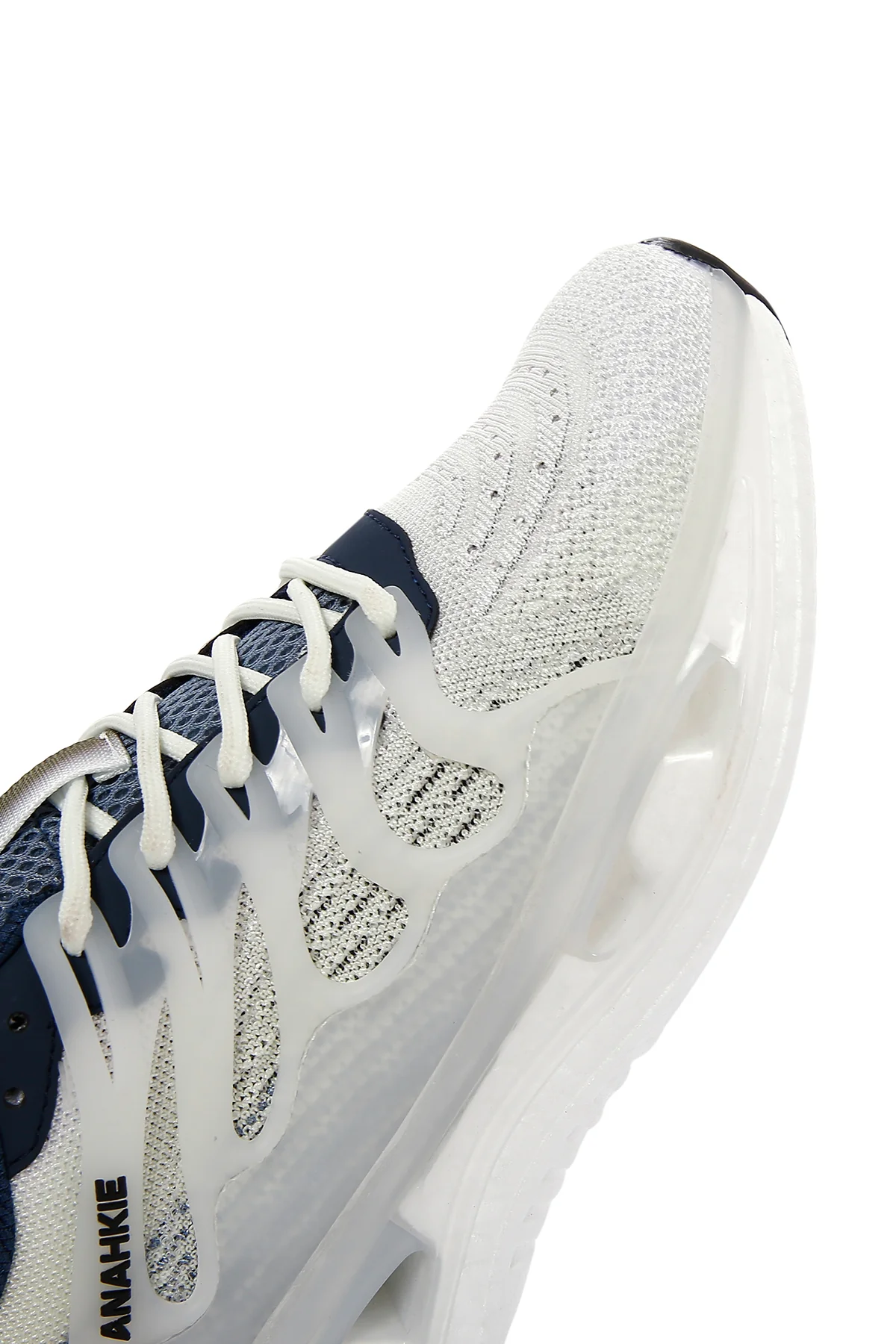 Erkek Beyaz Kalın Tabanlı Sneaker - Image 9