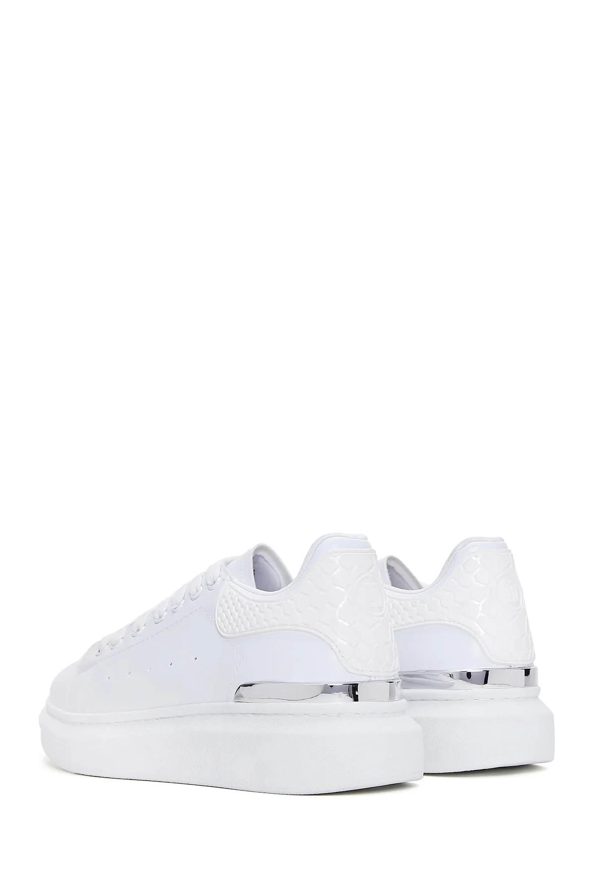 Erkek Beyaz Sneaker - Image 5