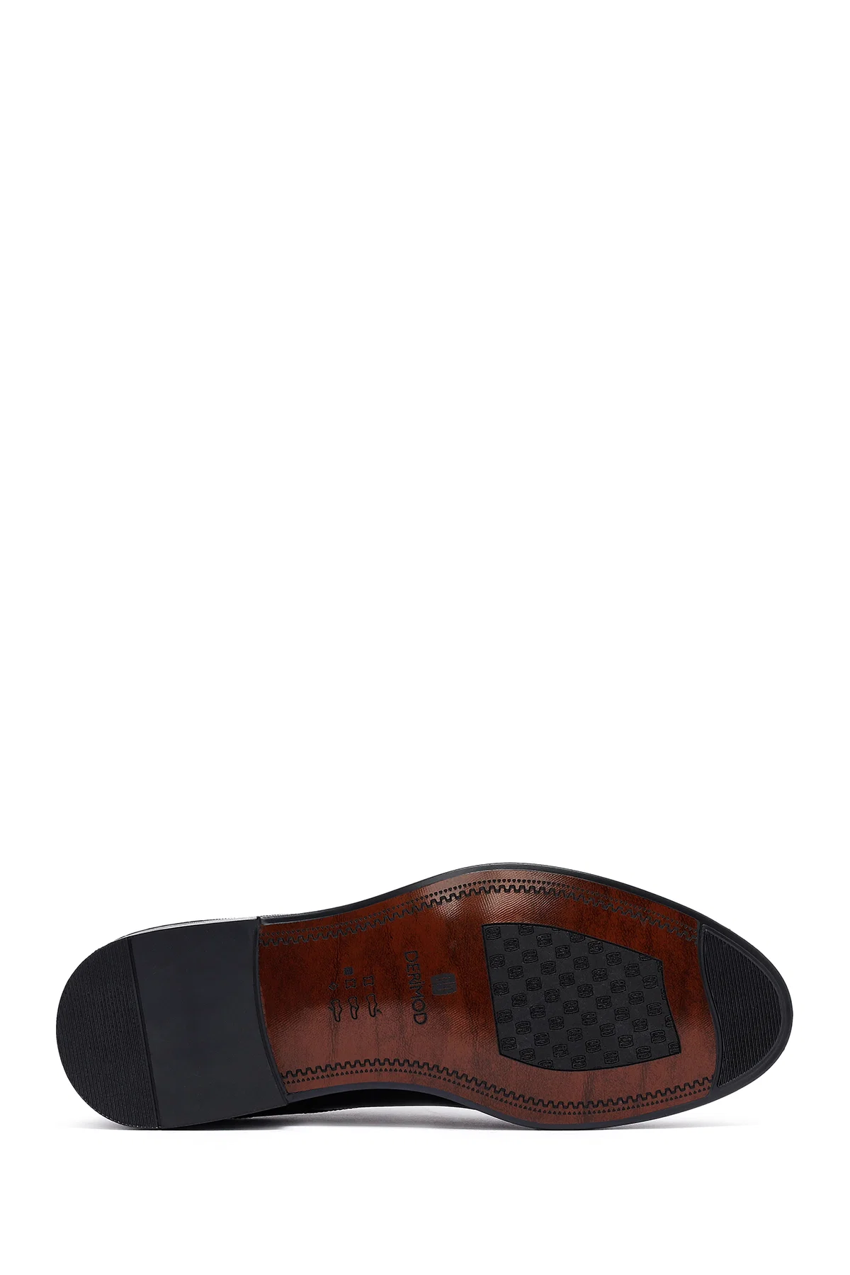 Erkek Bordo Bağcıklı Deri Klasik Ayakkabı - Image 4