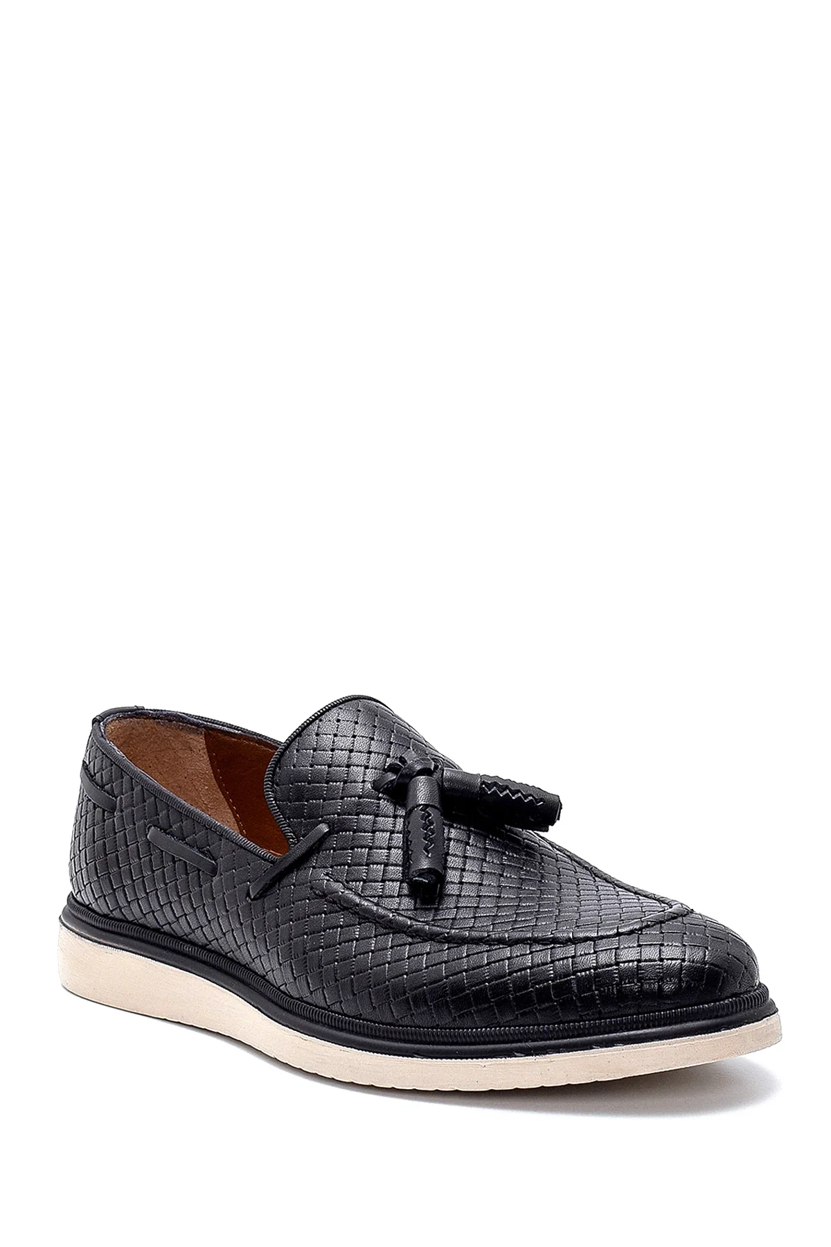 Erkek Deri Baskılı Casual Loafer - Image 2
