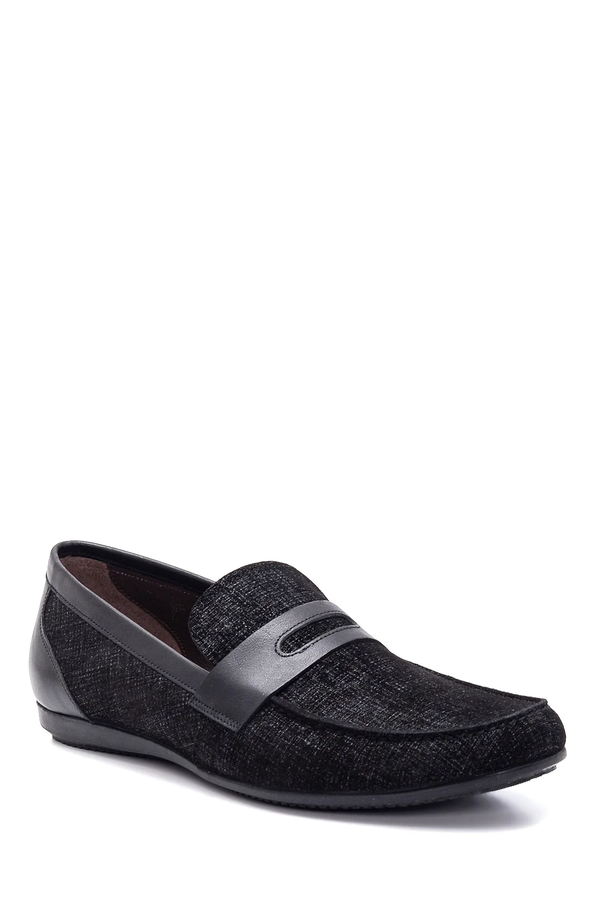 Erkek Deri Baskılı Casual Loafer - Image 3