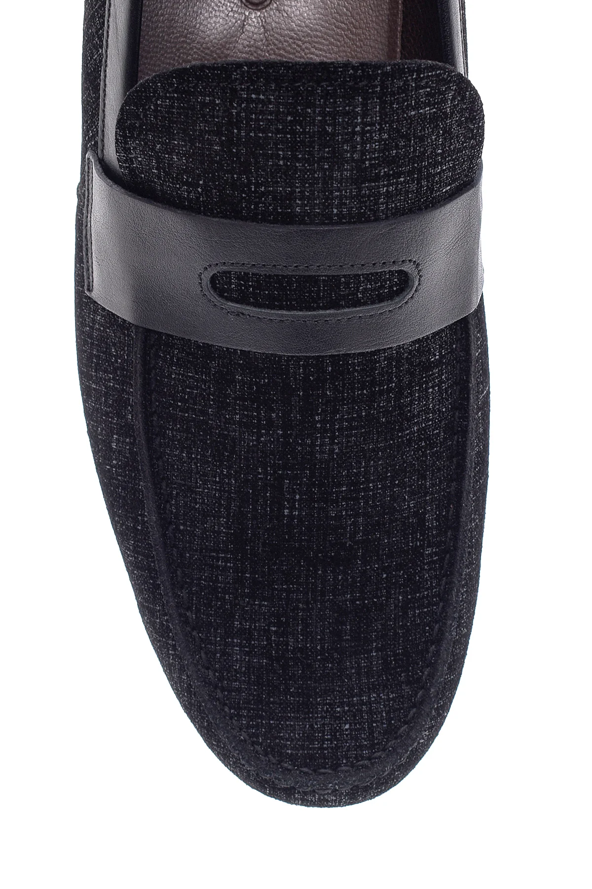 Erkek Deri Baskılı Casual Loafer - Image 6