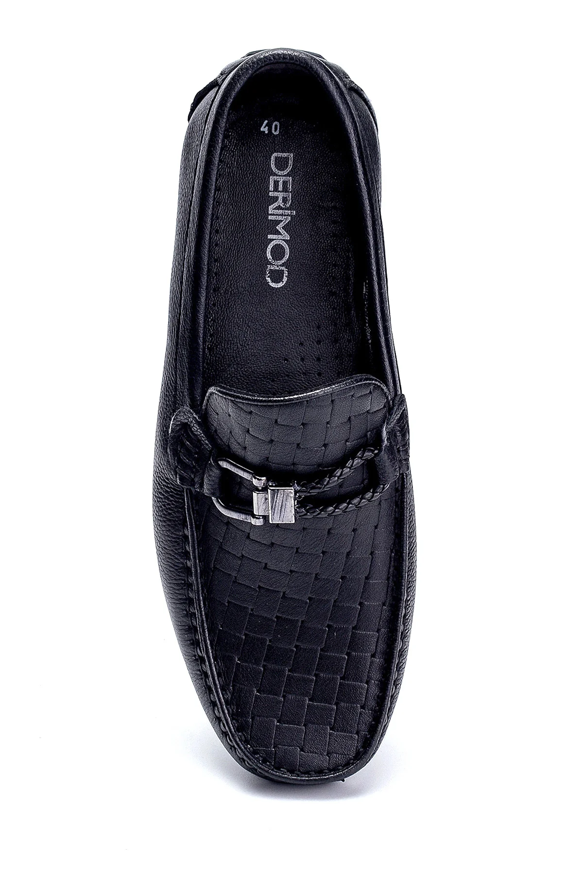 Erkek Deri Baskılı Loafer - Image 6