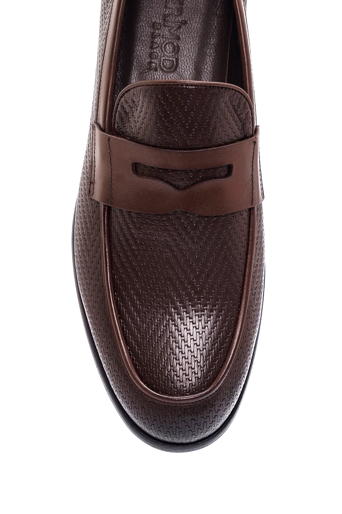 Erkek Deri Baskılı Loafer - Image 6