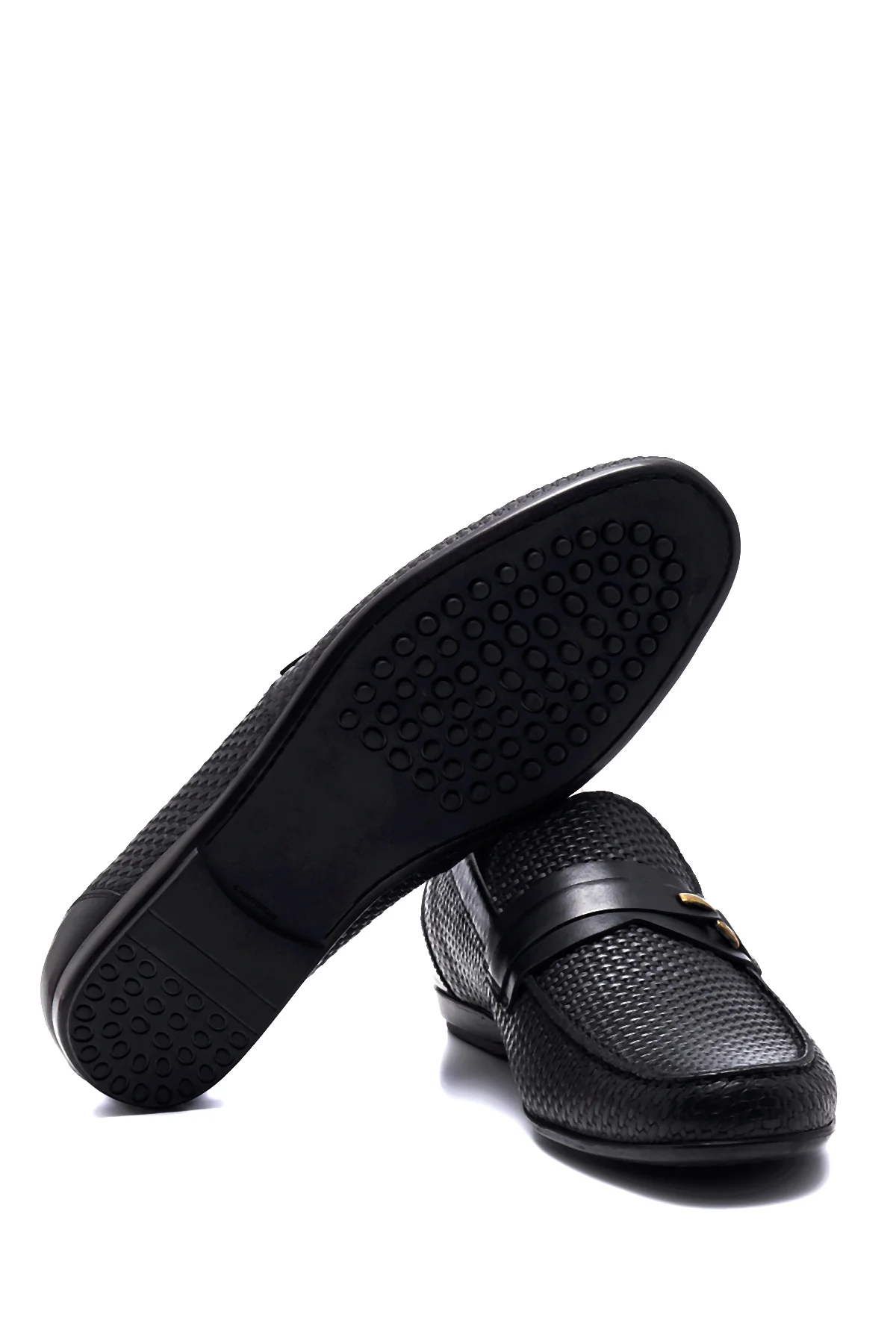 Erkek Deri Baskılı Loafer - Image 4