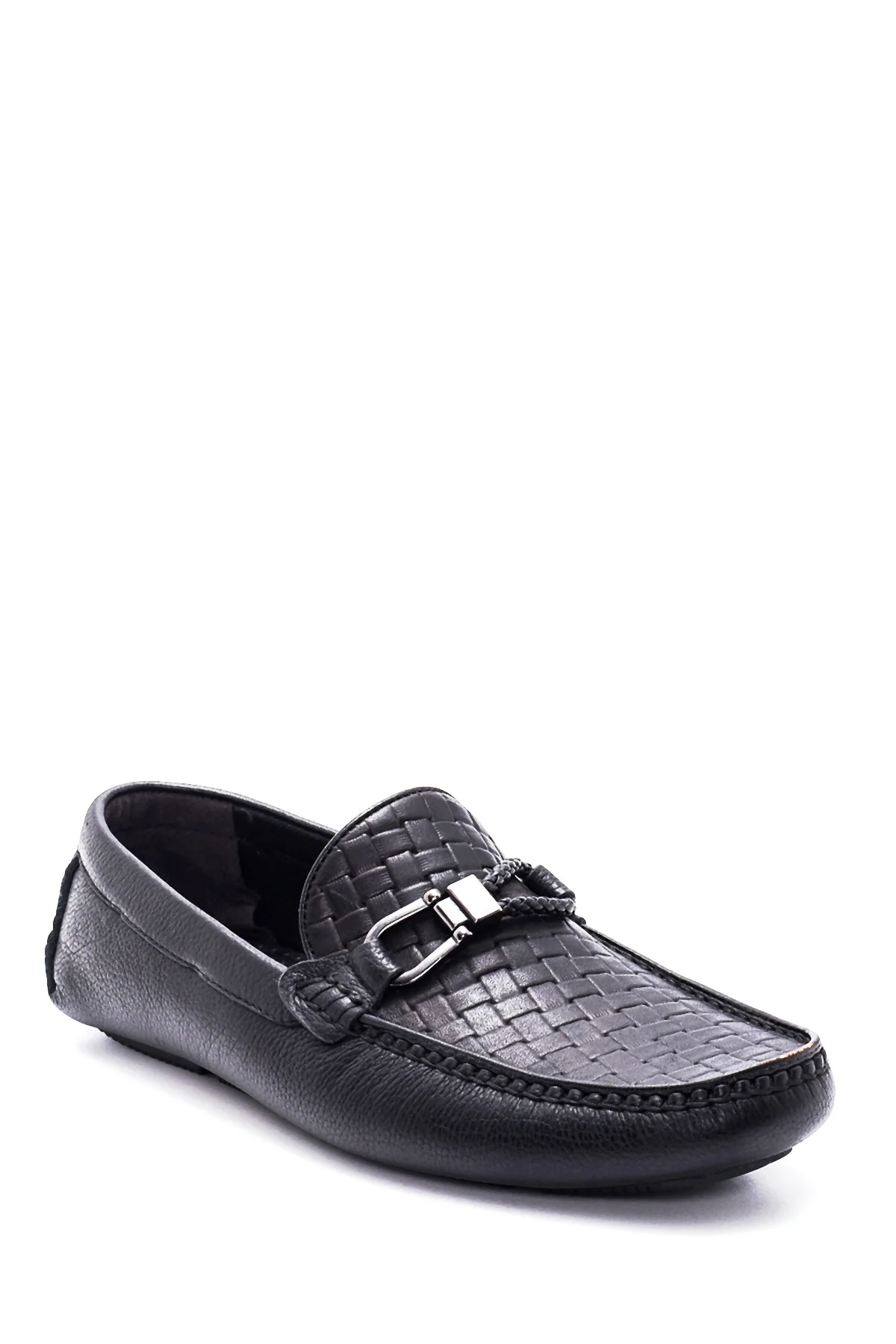 Erkek Deri Baskılı Loafer - Image 3