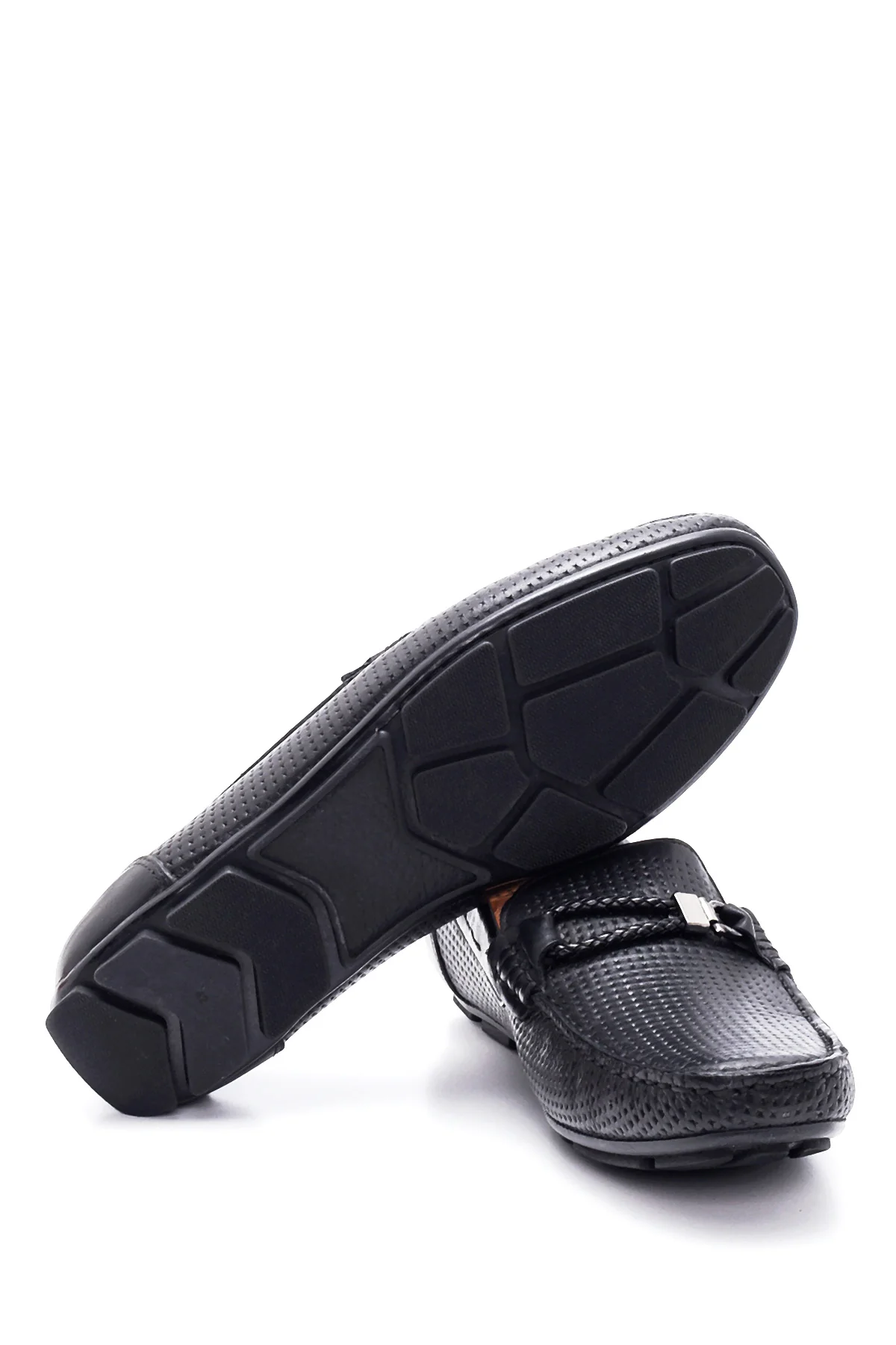 Erkek Deri Baskılı Loafer - Image 4