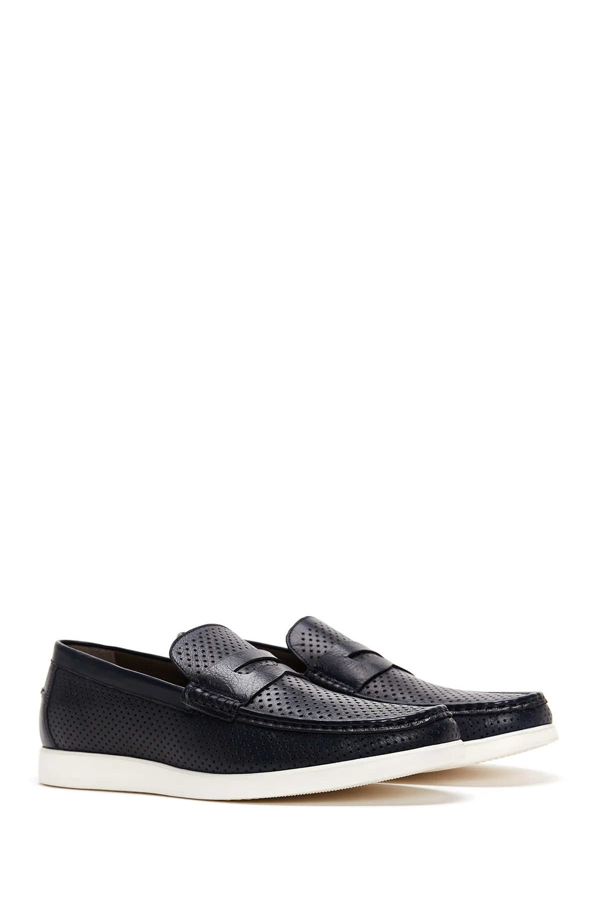 Erkek Deri Baskılı Loafer - Image 3