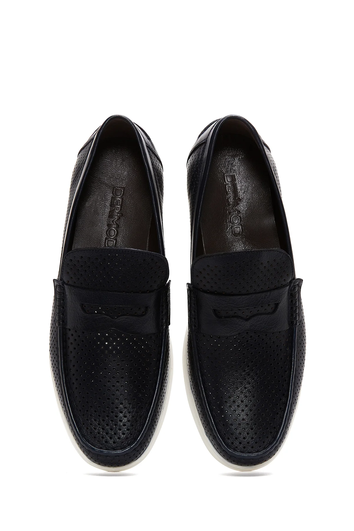 Erkek Deri Baskılı Loafer - Image 5