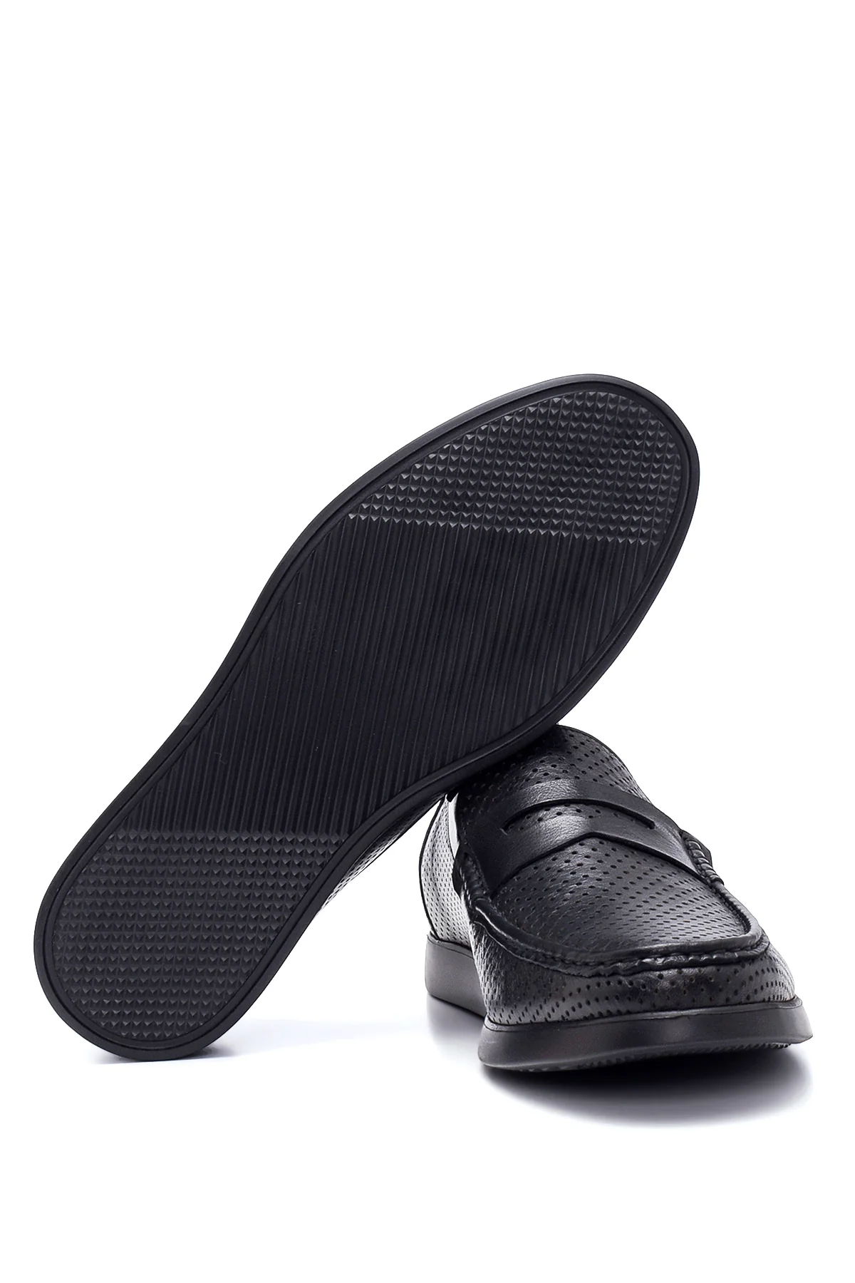 Erkek Deri Baskılı Loafer - Image 4