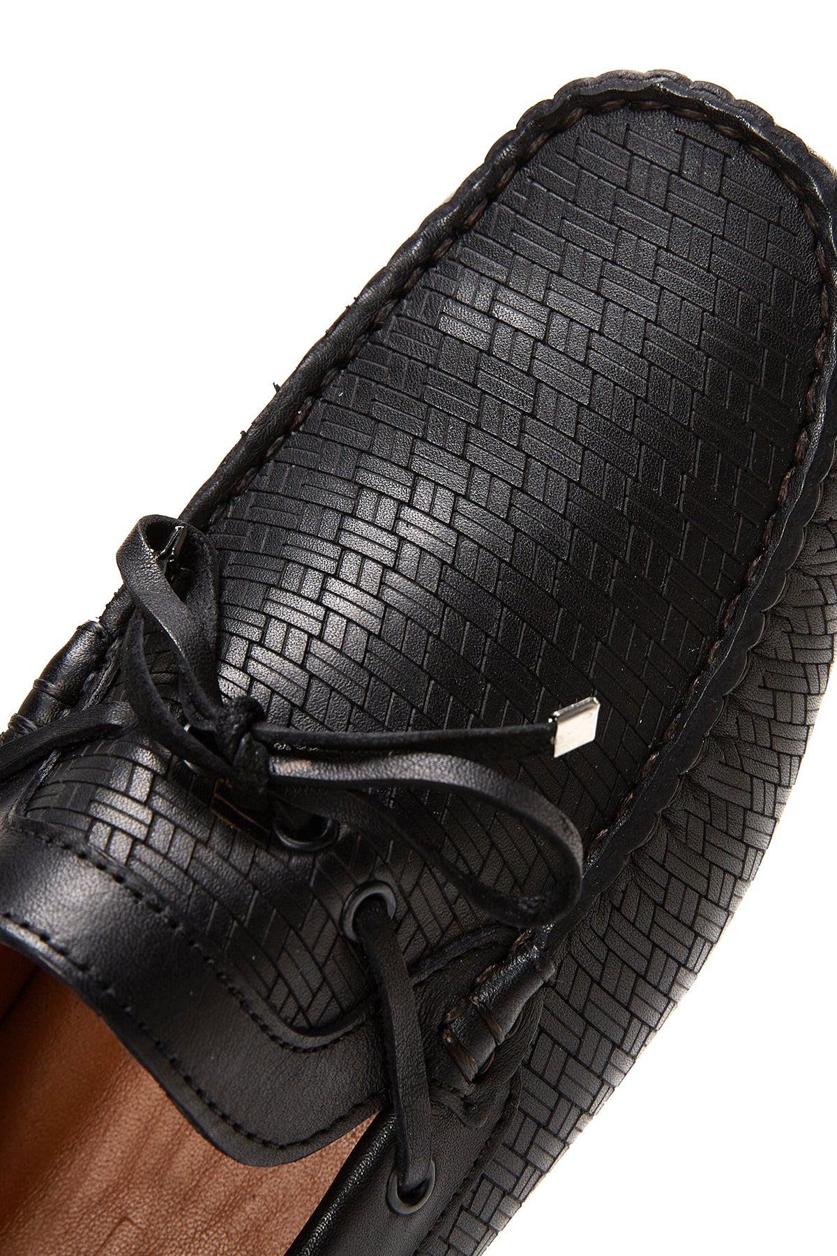 Erkek Deri Baskılı Loafer - Image 8