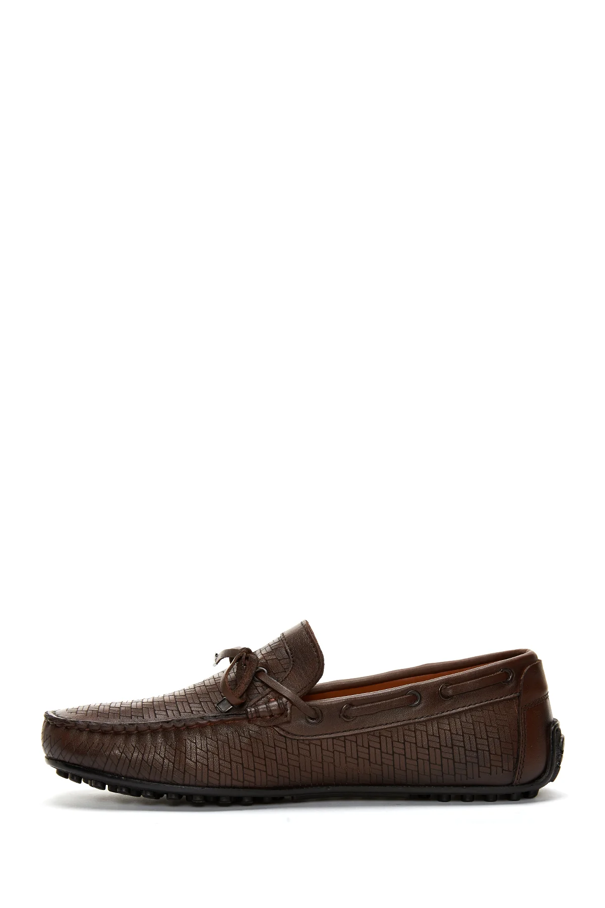 Erkek Deri Baskılı Loafer - Image 2