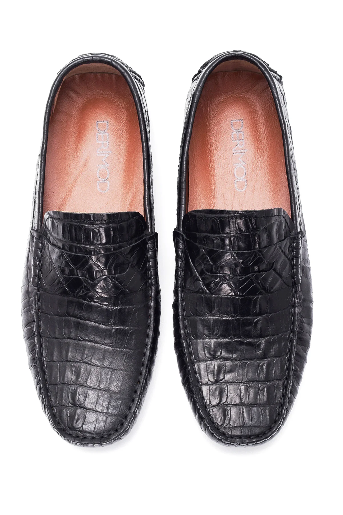 Erkek Deri Kroko Loafer - Image 7