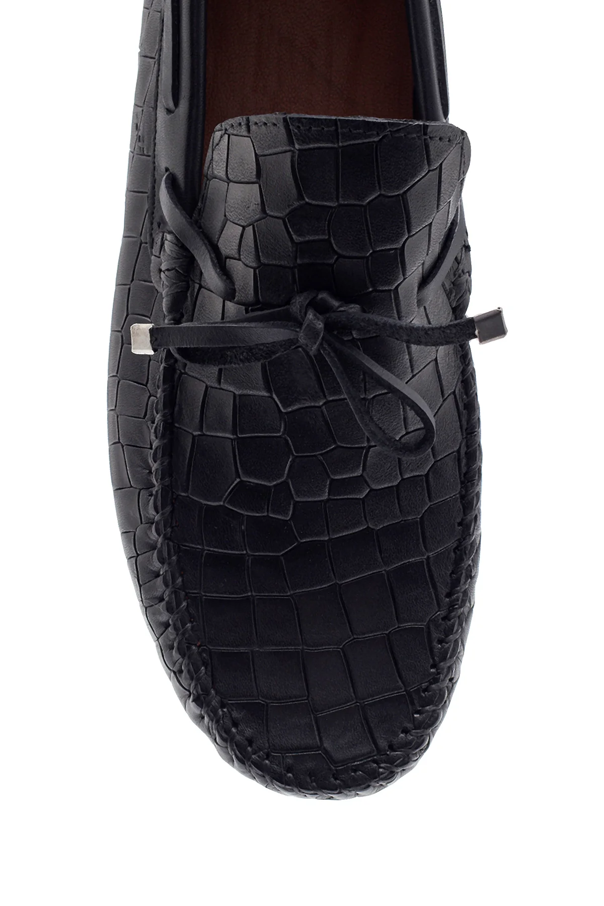 Erkek Deri Kroko Loafer - Image 6