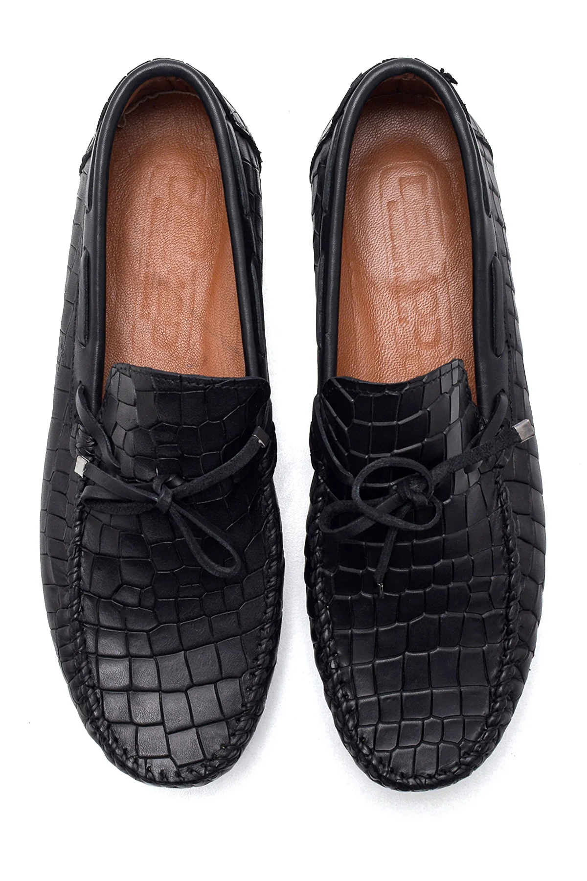 Erkek Deri Kroko Loafer - Image 7