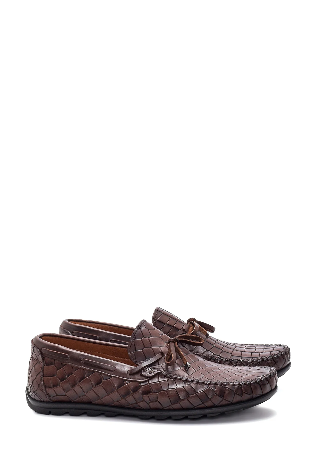Erkek Deri Kroko Loafer - Image 3