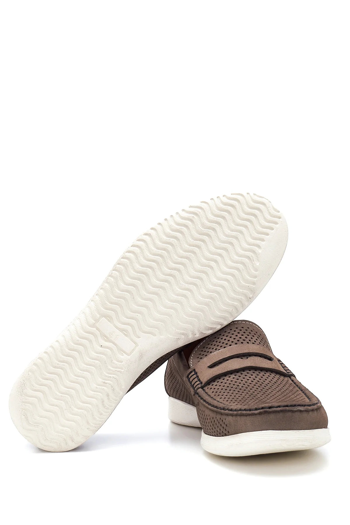 Erkek Deri Nubuk Loafer - Image 4