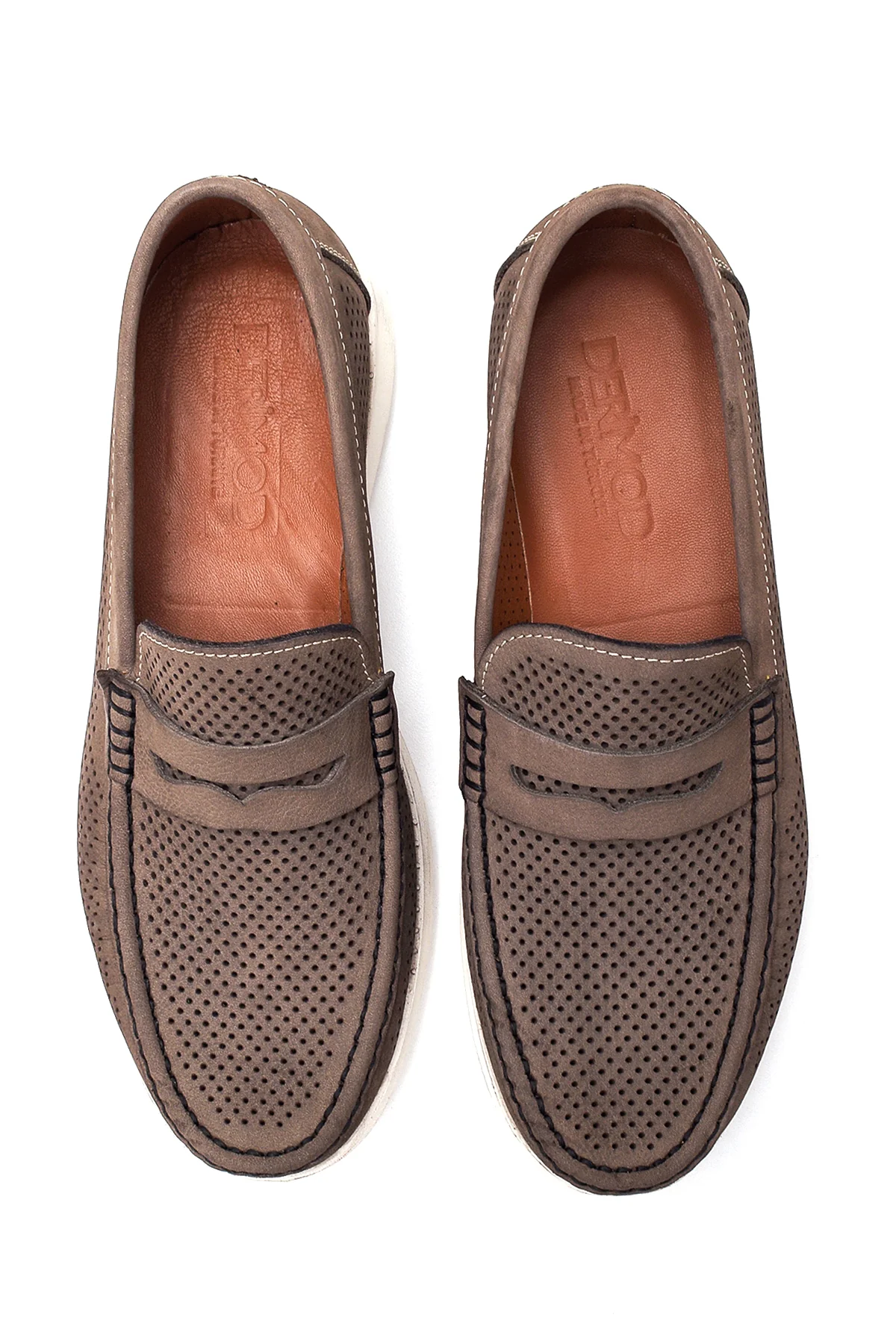 Erkek Deri Nubuk Loafer - Image 7